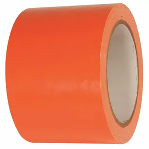 TAPECASE TC414 - ORANGE Floor Marking Tape Roll 3 Inch Width - Pack Of 2 | AB7ZWF 24WH24