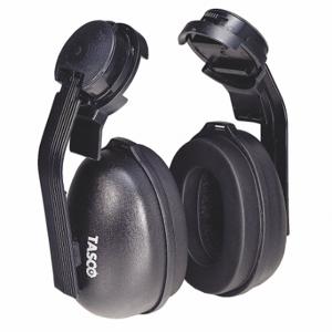 TASCO 100-02400 Ear Muffs, Hard Hat-Mounted Earmuff, Passive, 24 Db Nrr, Dielectric, PVC, Black | CU4YZV 52KD61