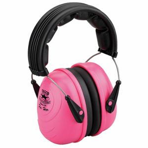 TASCO 100-52550 Ear Muffs, Over-The-Head Earmuff, Passive, 25 Db Nrr, Foldable, PVC, Pink | CU4YZY 23TR33