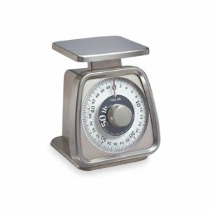 TAYLOR TS50 Dial Scale, 50 Lb Wt Capacity, 5 1/4 Inch Weighing Surface Dp | CU4ZAY 3NZH4