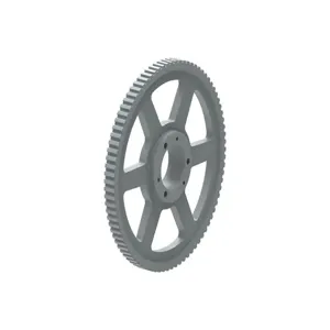 TB WOODS 120L050 Timing Belt Sprocket, Cast Iron, 3.38 inch Hub Dia., 0.5 inch Belt Width | AK6EMM