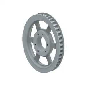 TB WOODS 40XXH200 Timing Belt Sprocket, Cast Iron, 7.38 inch Hub Dia., 2 inch Belt Width | AX4DWT