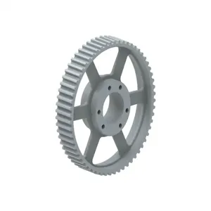 TB WOODS 72XXH400 Timing Belt Sprocket, Cast Iron, 10.5 inch Hub Dia., 4 inch Belt Width | AK6DGH