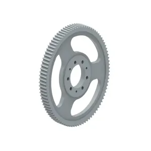 TB WOODS P908M20 Synchronous Plus Belt Sprocket, Cast Iron, 3.75 inch Hub Dia., 20mm Belt Width | AK6HPU