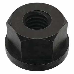 TE-CO 41603 Nut, 12L14 Grade Black Oxide, 3/8-16 Thread Size | AC4BTR 2YHE3