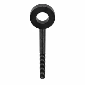 TE-CO 42955 Eye Bolt, Black Oxide, 3/4-10 Thread Size, 3/4 Inch Eye Dia., 5-1/4 Inch Length | AC4CCQ 2YJJ5