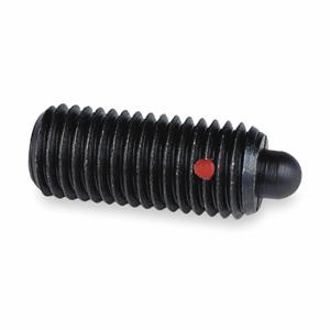 TE-CO 69616X01 Spring Plunger, Black Oxide-Coated Steel Body, M16 Thread Size, 32.00 mm Body | CU6EGY 787M53
