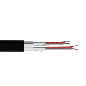 TE WIRE THMWJ-20-2SS-P-1 Extension Cable, Individual And Overall Shielded, 2 Twisted Pairs, 20 Awg | CV7EXU