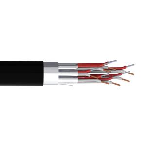 TE WIRE THMWJ-20-8SS-P-1 Extension Cable, Individual And Overall Shielded, 8 Twisted Pairs, 20 Awg | CV7EXY