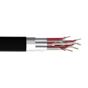 TE WIRE THMWJ-20-8SS-P-1 Extension Cable, Individual And Overall Shielded, 8 Twisted Pairs, 20 Awg | CV7EXY