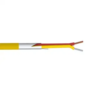 TE WIRE THMWK-20-1S-P-1 Thermocouple Extension Wire, Shielded, 2 Conductors, 20 Awg | CV8EXG