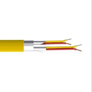 TE WIRE THMWK-20-2SS-P-1 Extension Cable, Individual And Overall Shielded, 2 Twisted Pairs, 20 Awg | CV7EYA