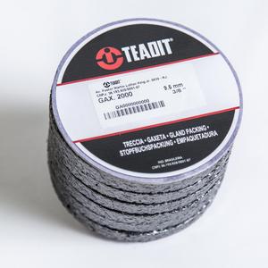 TEADIT P2000.516 Compression Packing Seal, 2000, 5/16 Inch Size, Foil Graphite | CN7FJH