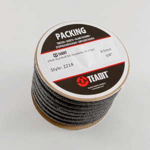 TEADIT P2214.78 Compression Packing Seal, 2214, 7/8 Inch Size, High Temperature/Pressure Valve Stem | CN7FWB