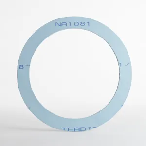 TEADIT CGF1081.018.034.300 Full Face Cut Gasket, NA1081, 1/8 Inch Thickness, 3/4 Inch Size, 300# Class | CN6XNV