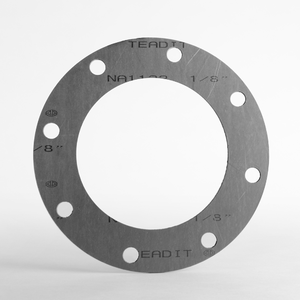 TEADIT CGF1122.018.24.150 Full Face Cut Gasket, NA1122, 1/8 Inch Thickness, 24 Inch Size, 150# Class | CN6YZU