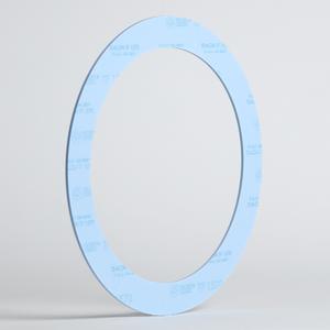 TEADIT CGR1570.116.212.300 Ring Cut Gasket, Tealon 1570, 1/16 Inch Thickness, 2-1/2 Inch Size, 300# Class | CN7AMU