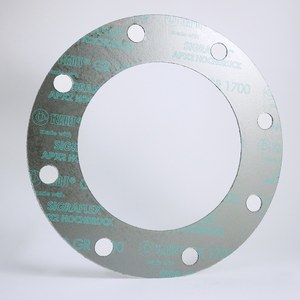 TEADIT CGFGR1700.018.112.300 Full Face Cut Gasket, Gr1700, 1/8 Inch Thickness, 1-1/2 Inch Size, 300# Class | CN7CDQ