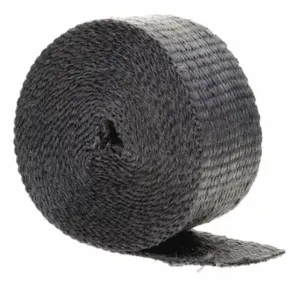 TECHFLEX HFN2.00BK25 Exhaust/Header Wrap, 2 Inch X 25 Ft, Black 25 Ft Lg | CU4ZBL 62WP10