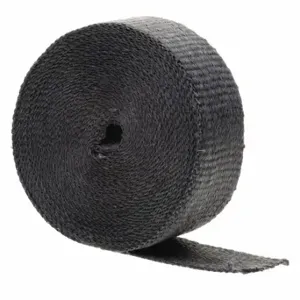 TECHFLEX HFN2.00BK50 Exhaust/Header Wrap, 2 Inch X 50 Ft, Black 50 Ft Lg | CU4ZBM 62WP11