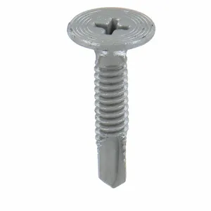 TEKS 1079000 Drilling Screw, #10-24 Thread Size, 1 Inch Length, 500Pk | AC6VJH 36K134