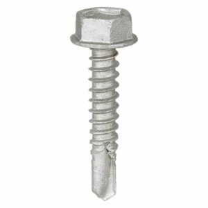 TEKS 1136000 Drilling Screw, #12-14 Thread Size, 1 Inch Length, 500Pk | AC6VJN 36K139