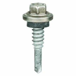 TEKS 1175153 Drilling Screw, 1/4-14 Thread Size, 1-1/8 Inch Length, 250Pk | AC6VHC 36K105