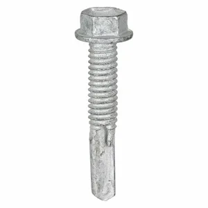 TEKS 1414000 Drilling Screw, #12-24 Thread Size, 1-1/4 Inch Length, 500Pk | AC6VKN 36K162