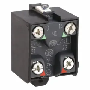 TELEMECANIQUE SENSORS XE2SP2151 Contact Block, 1No/1Nc, 10A, 600VAC, 1/12/2/3/4 | CU6EKQ 4AJ31