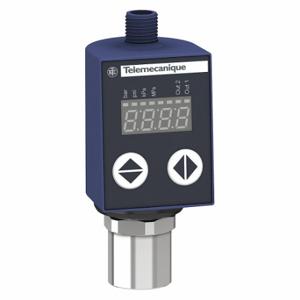 TELEMECANIQUE SENSORS XMLR010G2P26 Fluid and Air Pressure Sensor, 0 to 145 PSI, 4 to 20mA, PNP, Progra mmable | CU6ENP 40JC20