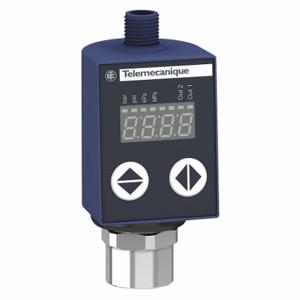 TELEMECANIQUE SENSORS XMLRM01G2P05 Vacuum Fluid and Air Pressure Sensor, 0 to -14.5 psi, PNP, Progra mmable | CU6FDR 40JA60