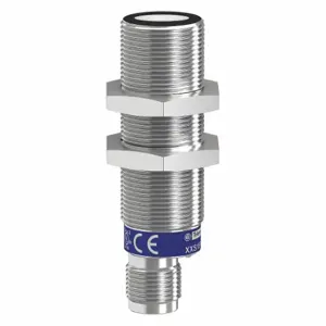 TELEMECANIQUE SENSORS XXS18B1VM12 Cylindrical Ultrasonic Sensor, 18 mm Dia, 0 To 10V, Analogue, 5 Pin M12 Male Connector | CU6EKV 55WX46