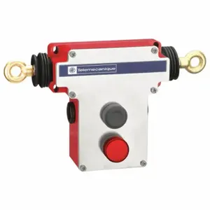 TELEMECANIQUE SENSORS XY2CEDA196H7 Emergency Cable Pull Switch, 3A, 240VAC, 2 X, Flush Push Button | CP2EPB 55WX80