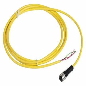 TELEMECANIQUE SENSORS XZCPV1865L2 Cordset 6.56 Feet Yellow 250vac/300vdc | AF6HCR 19MJ37