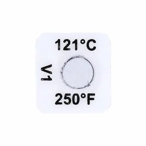 TEMPIL 26288 Non Reversible Temp Indicator, Vertical Strip, 1 Point, 240 Deg. F, 1000Pk | CJ2XJQ 52HR42