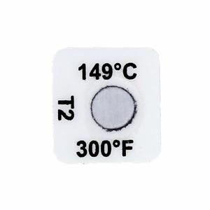 TEMPIL 26293 Nicht umkehrbarer Temperaturanzeiger, vertikaler Streifen, 1 Punkt, 300 Grad. F, 1000 Stück | CJ2XKF 52HR46