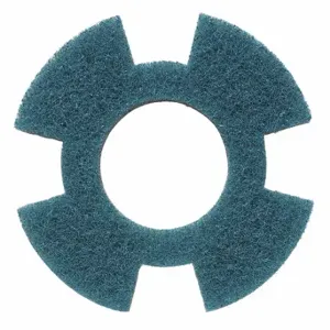 TENNANT 1232648 Twister Pad, Blue, 9 Inch Floor Pad Size, 350 rpm, Microscopic Diamonds, 2 PK | CU6FMQ 54TP31