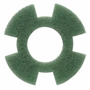 TENNANT 1232649 Twister Pad, Green, 9 Inch Floor Pad Size, 350 rpm, Microscopic Diamonds, 2 PK | CU6FMR 54TP32