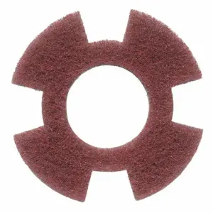 TENNANT 1232651 Twister Pad, Red, 9 Inch Floor Pad Size, 350 rpm, Microscopic Diamonds, 2 PK | CU6FMU 54TP34