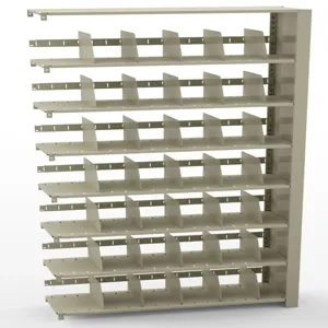 TENNSCO 1288AC Shelving Add On Unit, 36 x 12 x 88 Inch Size | CH3FMC