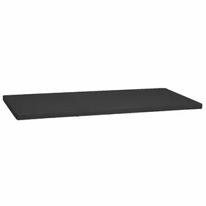 TENNSCO 307-BLK Shelf, Black 48 x 24 Inch Size | CU6GJK 23WN59