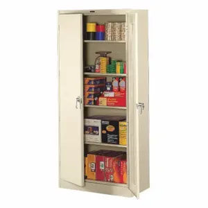 TENNSCO 7824PY Storage Cabinet, 36 Inch X 24 Inch X 78 Inch, Swing Handle And Keyed, 22 Ga Panel Thick | CU6GKQ 204J34