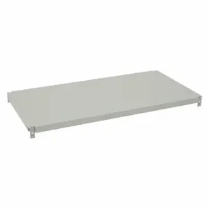 TENNSCO HDSL-3618 Shelf, 36 Inch x 18 Inch Size, 950 Lb Load Capacity, Steel, 18 Ga Decking, Light Gray | CV2QYY 45UW37