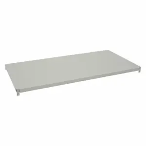 TENNSCO HDSL-4824 Shelf, 48 Inch x 24 Inch Size, 700 Lb Load Capacity, Steel, 18 Ga Decking, Light Gray | CV2QZJ 45UW41