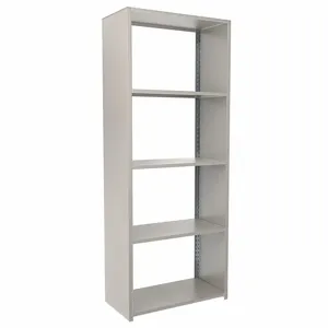 TENNSCO LS-5-3618-7 Boltless Shelving, Starter, Medium-Duty, 36 Inch x 18 in, 90 Inch Height, 5 Shelves | CU6GCW 45UW44