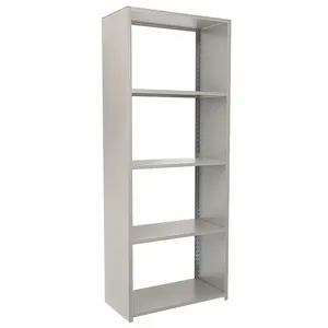 TENNSCO LS-5-3618-7 Boltless Shelving, Starter, Medium-Duty, 36 Inch x 18 in, 90 Inch Height, 5 Shelves | CU6GCX 45UW14