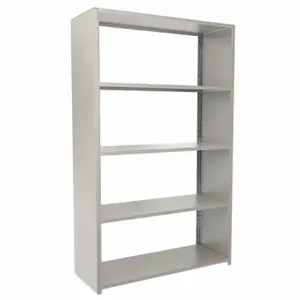 TENNSCO LS-5-4818-6 Boltless Shelving, Starter, Medium-Duty, 48 Inch x 18 in, 78 Inch Height, 5 Shelves | CU6GDK 45UW19