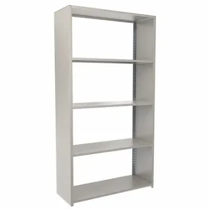 TENNSCO LS-5-4818-7 Boltless Shelving, Starter, Medium-Duty, 48 Inch x 18 in, 90 Inch Height, 5 Shelves | CU6GDP 45UW50