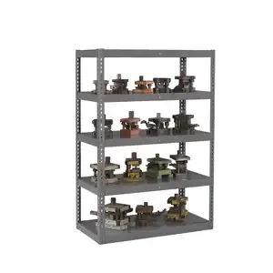 TENNSCO RXHS-361896 Die Rack Steel Shelving Unit, 36 x 18 x 96 Inch Size | CH3GTL