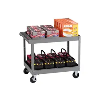 TENNSCO SC-2436 Service Cart, 36 x 24 x 32 Inch Size | CH3KPC